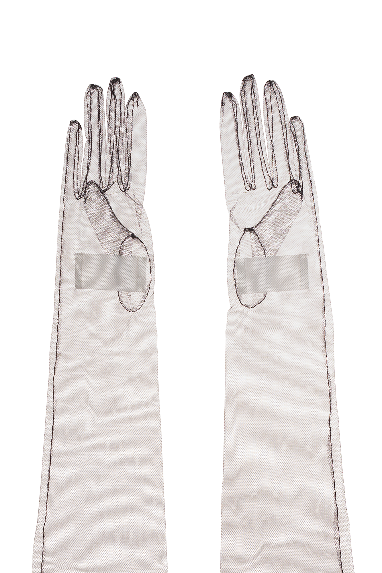 Maison Margiela Long tulle gloves | Women's Accessories | Vitkac